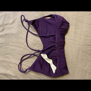Fabletics XS purple sports bra